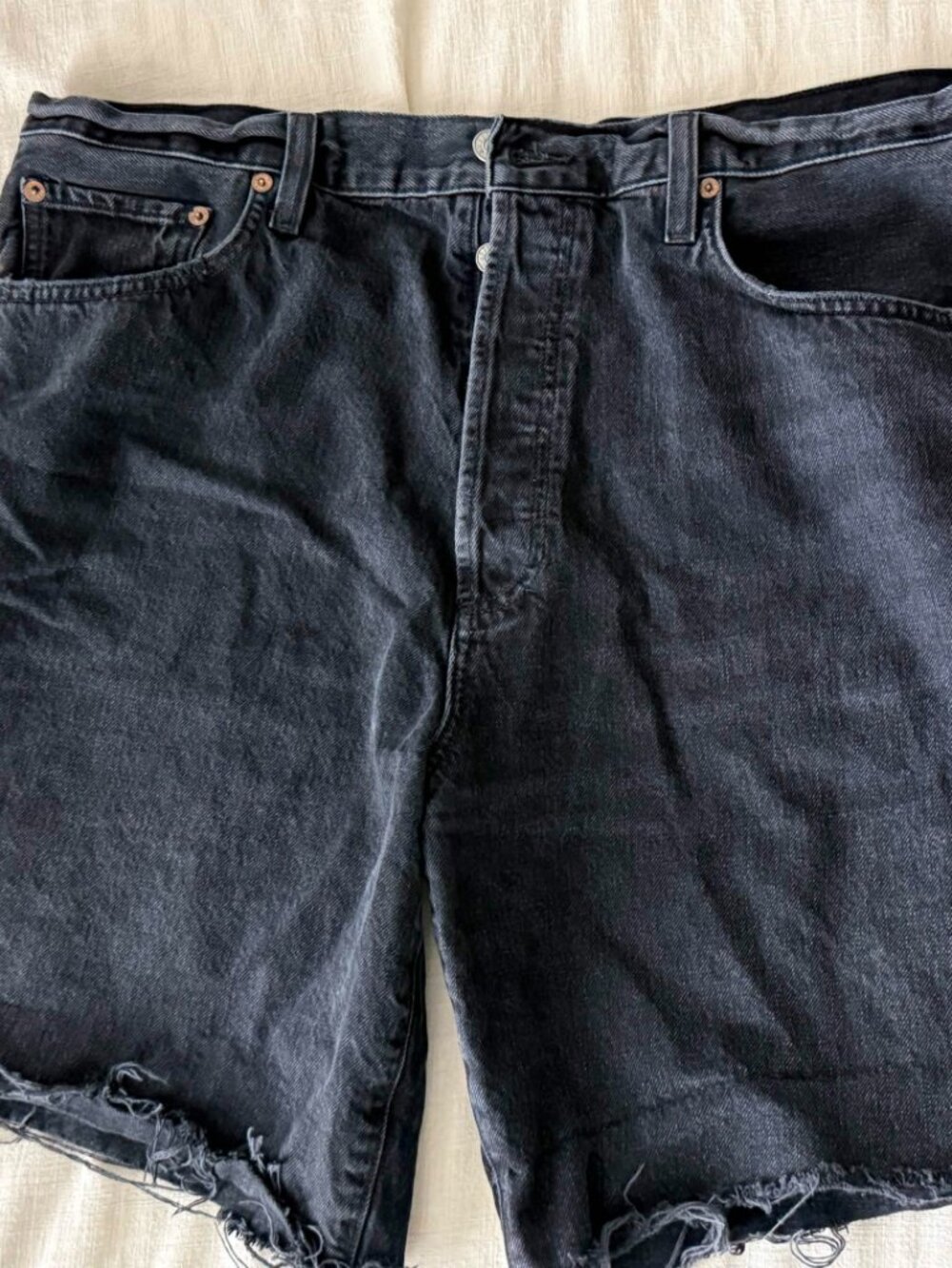 AGOLDE Indra Hip Slung Baggy Denim Shorts - Picture 5 of 6